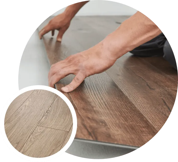 Luxury Vinyl flooring installation | Gil's Carpets